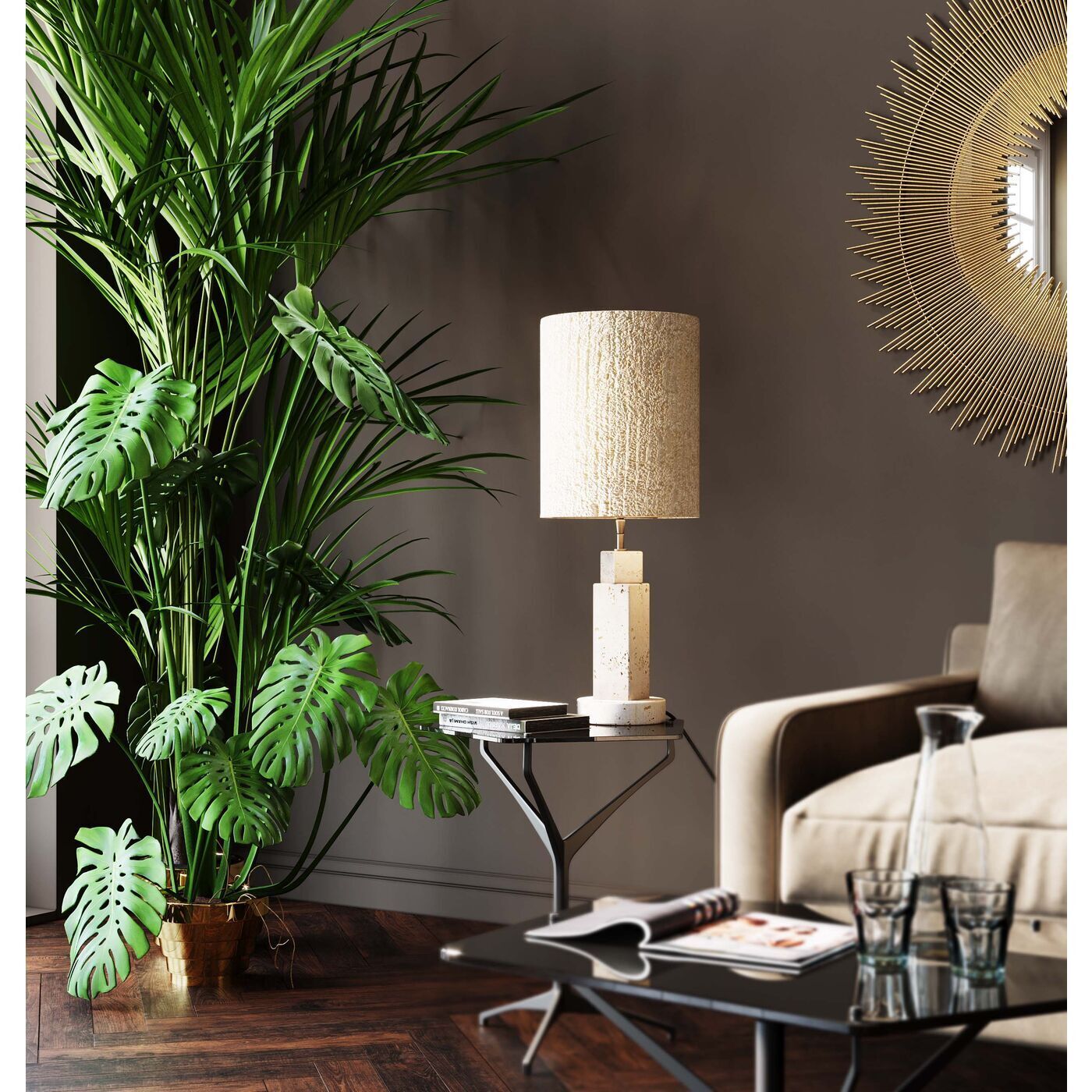 Лампа настольная KARE Lipsi 55529