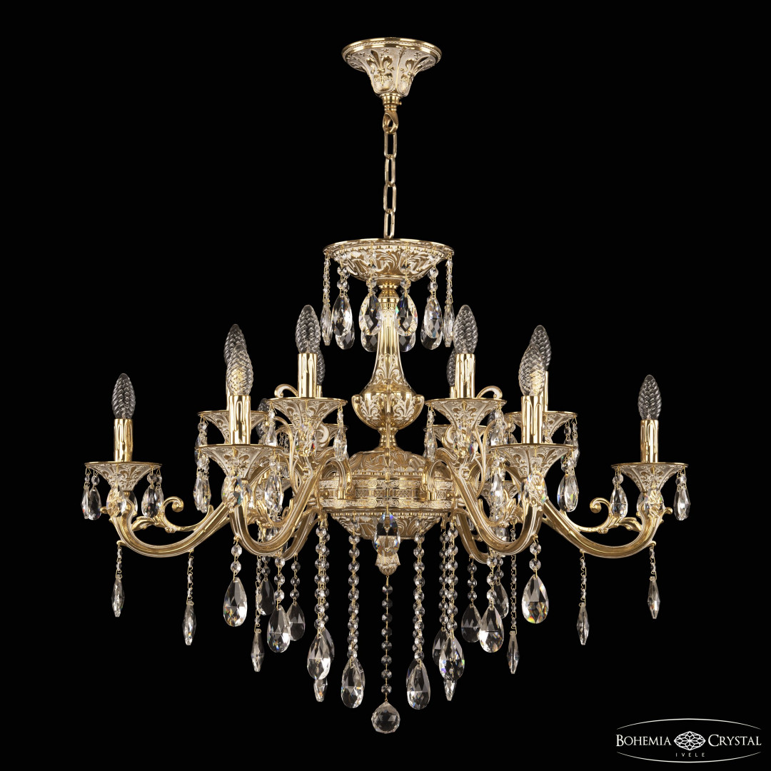 Люстра бронзовая 70123/12/320 B GW U1 Bohemia Ivele Crystal