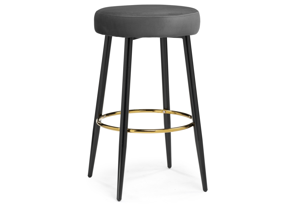 Барный стул Woodville Plato 1 dark gray 15065