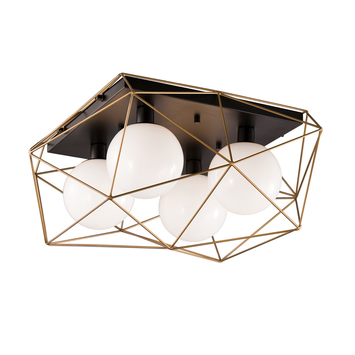 Потолочный светильник Delight Collection MX8525-4A gold/black