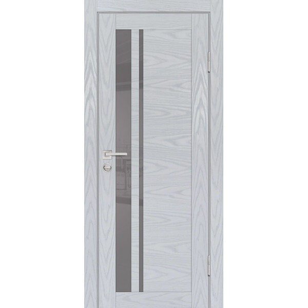 Межкомнатная дверь Graf PSM-8 серый лакобель Дуб скай серый (2000 х 700)