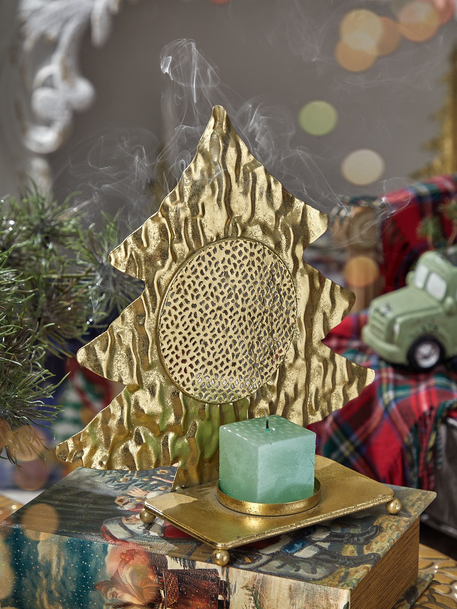 Подсвечник Ёлочка Glasar 57-331