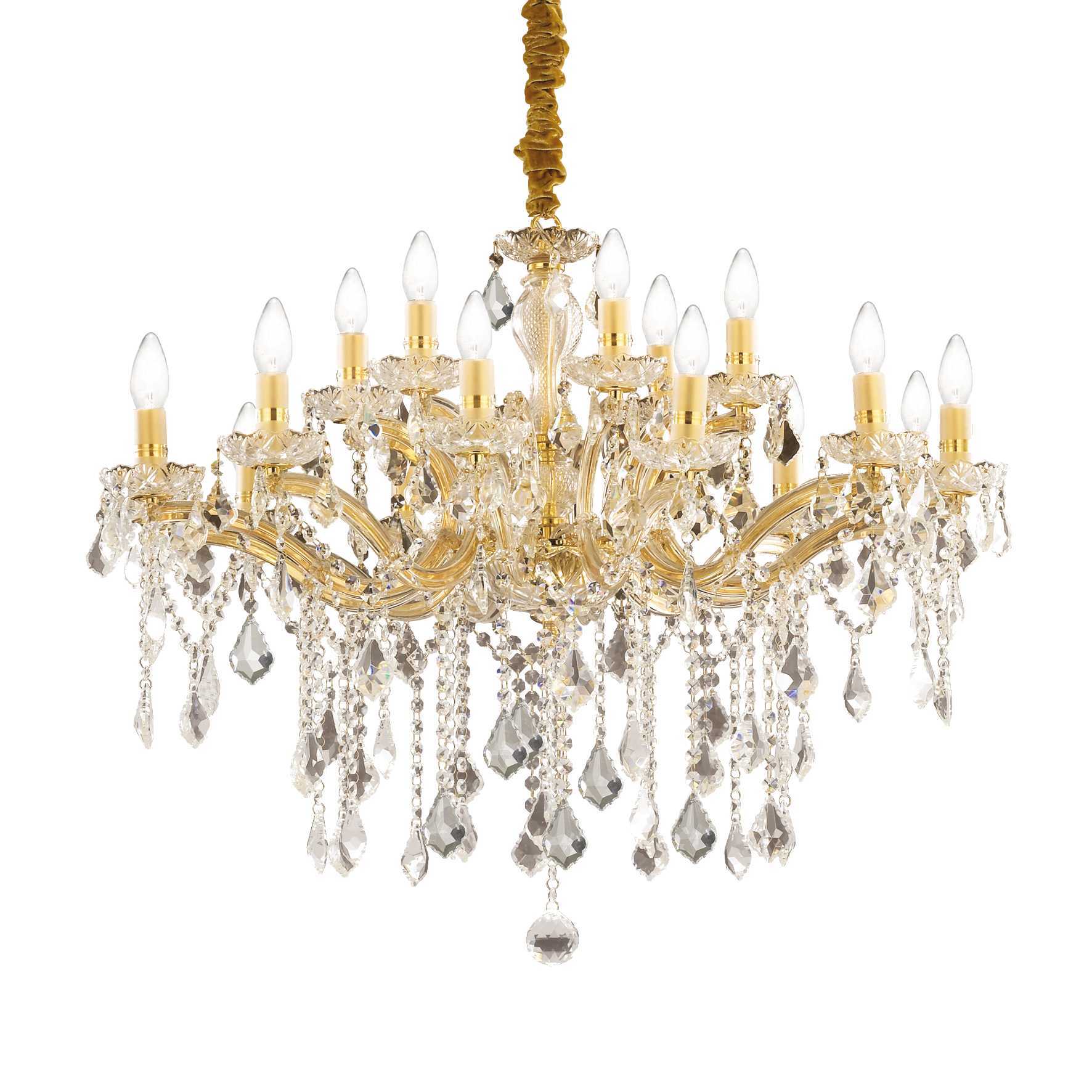 Потолочный светильник Ideal Lux FLORIAN SP18 ORO 075181