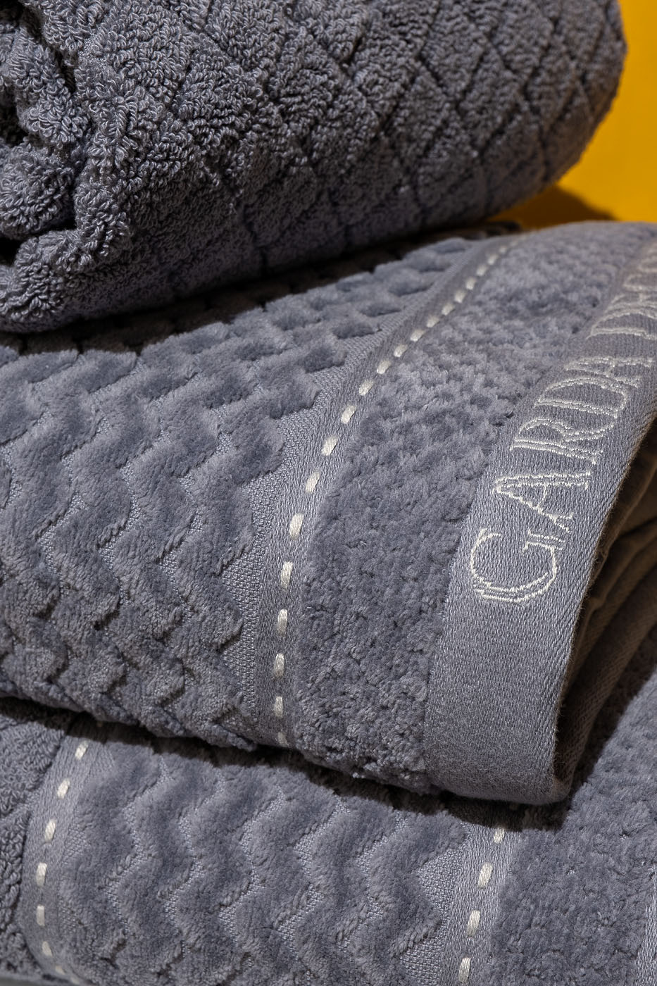 Полотенце "Наполи" 50*90 серое Garda Decor 119VAL-ARG5090-POL SER