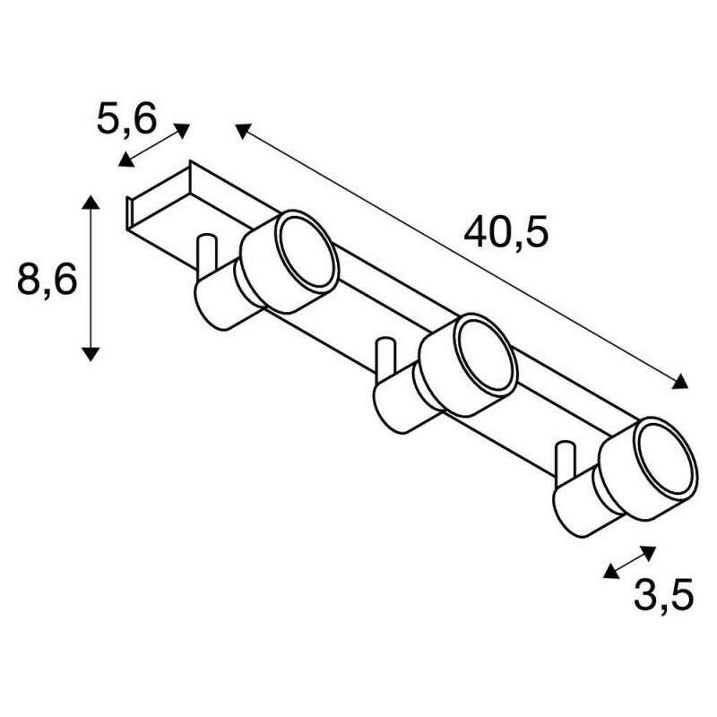 Светильник потолочный SLV 147381