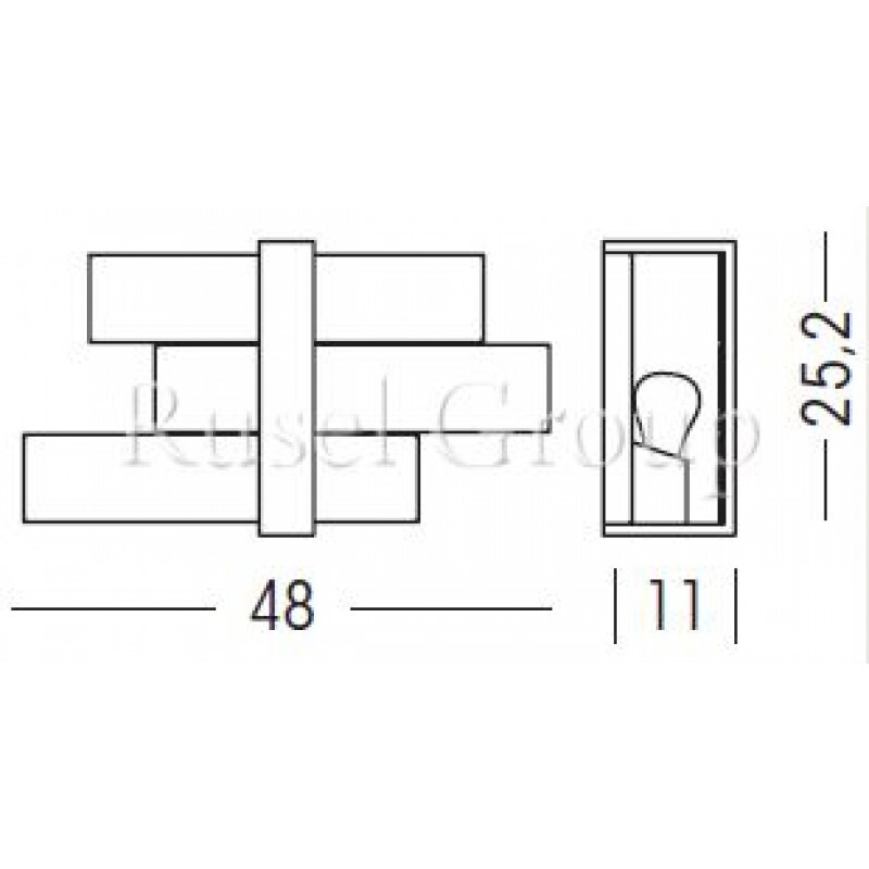 Потолочный светильник Linea Light TRIAD 90229