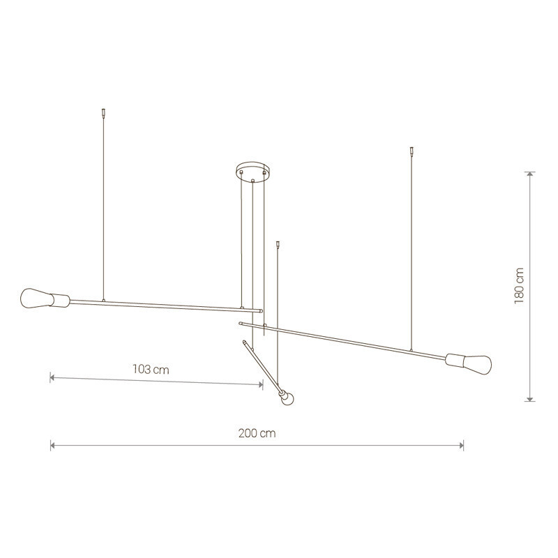 Люстра на штанге Nowodvorski 9128