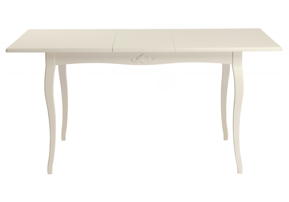 Стол деревянный Woodville Алейо слоновая кость 431975