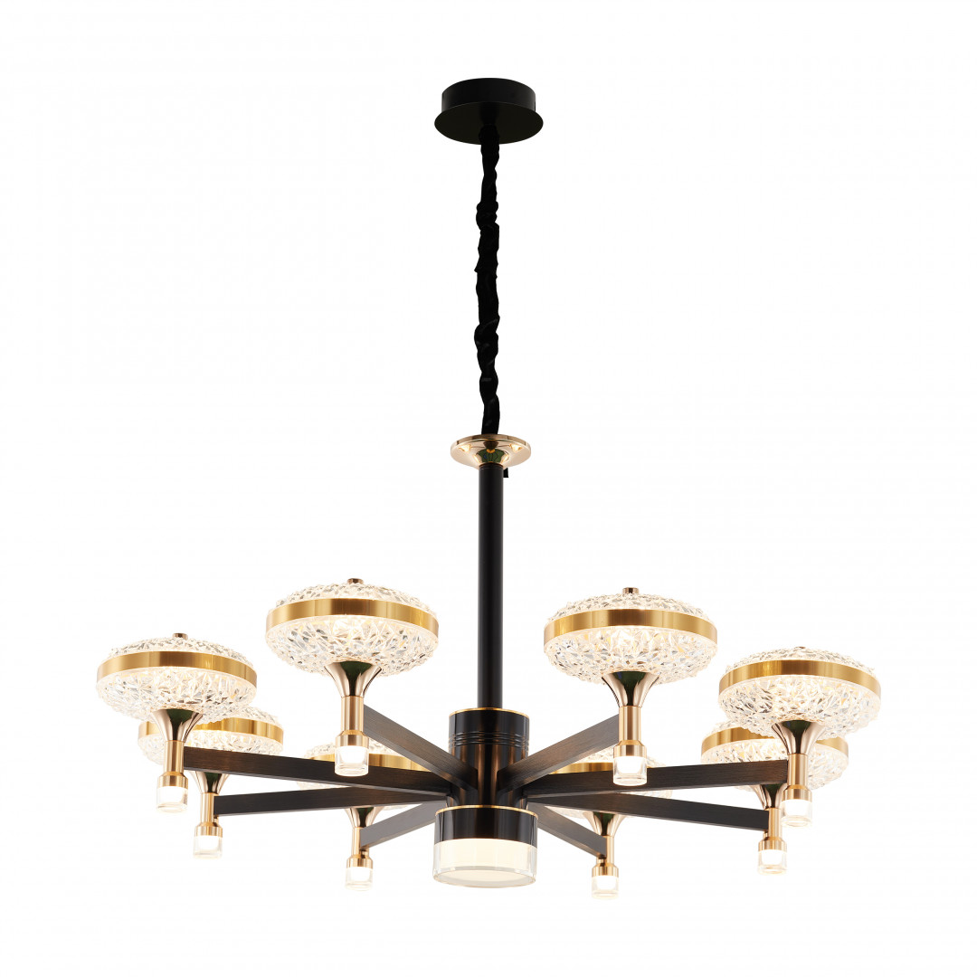 Люстра светодиодная 273059/8 BK/GD Arte Milano