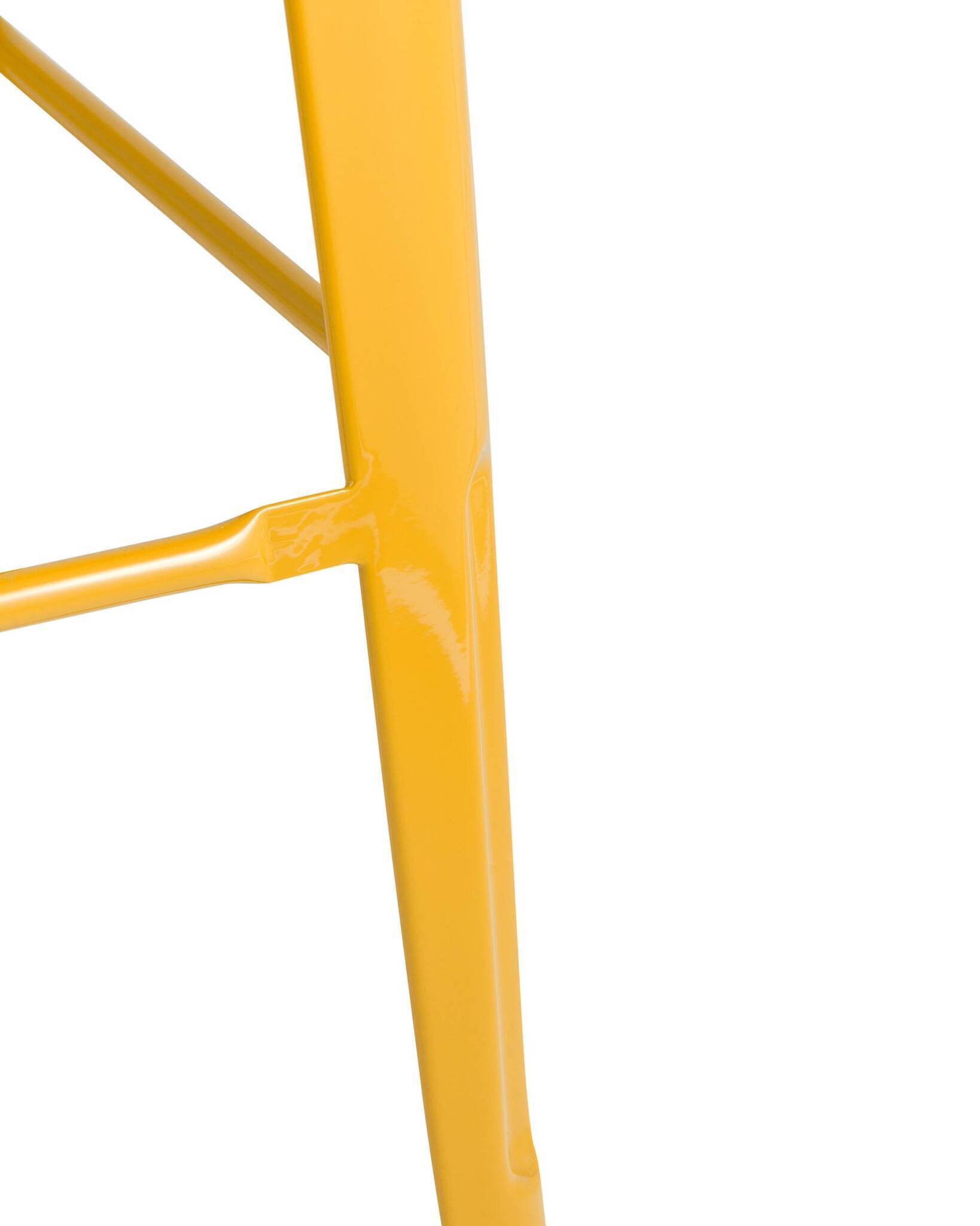 Стул барный TOLIX WOOD желтый Stool Group