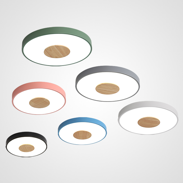 Потолочный светильник CENTRUM D50 Black by ImperiumLoft