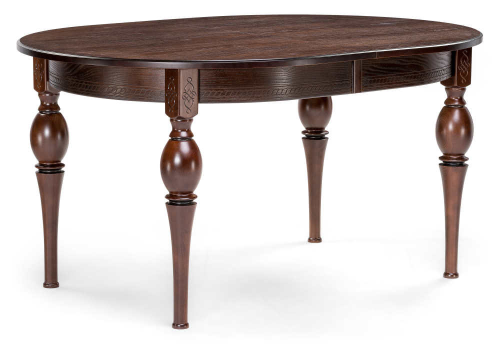 Стол деревянный Woodville Авилла орех темный / орех 483901