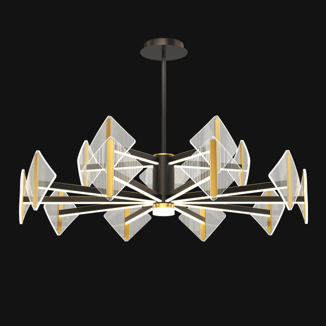 Потолочная люстра KEEN L15 Brass by ImperiumLoft