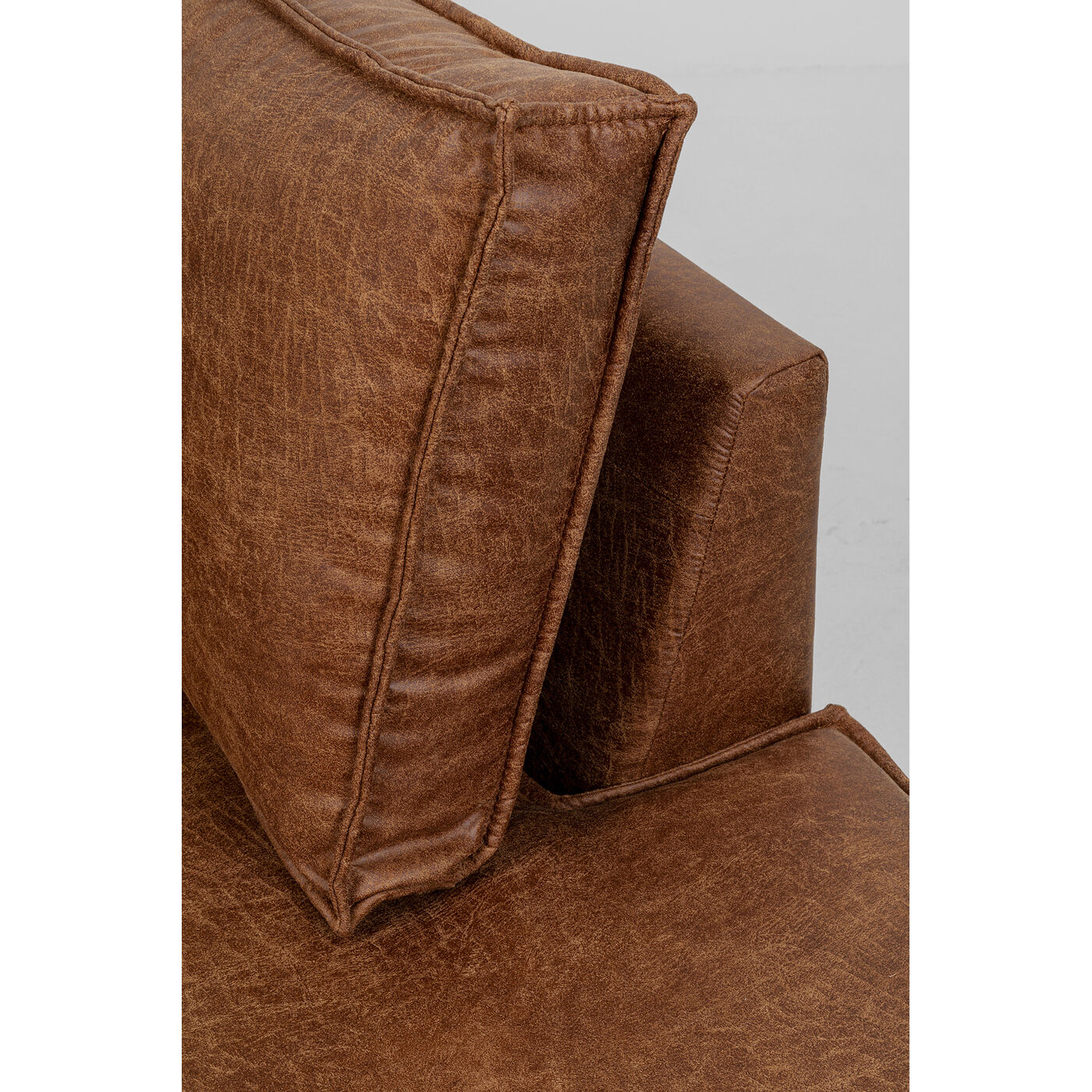 Диван угловой правосторонний Neo Tobacco Right KARE 86670