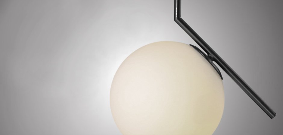 Светильник Flos IC Lighting Black Pendant Lamp by ImperiumLoft