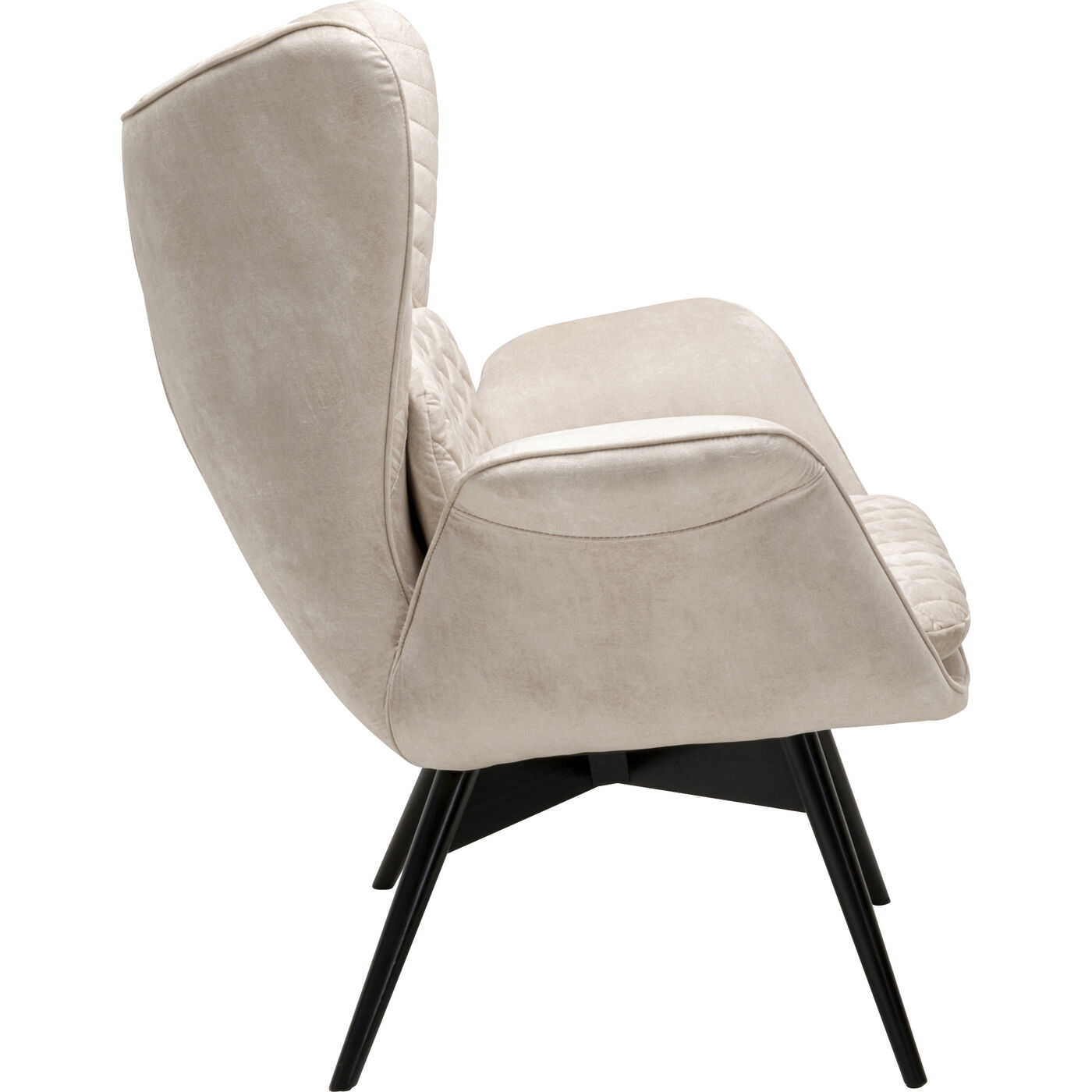 Кресло Tudor Velvet Creme KARE 70738