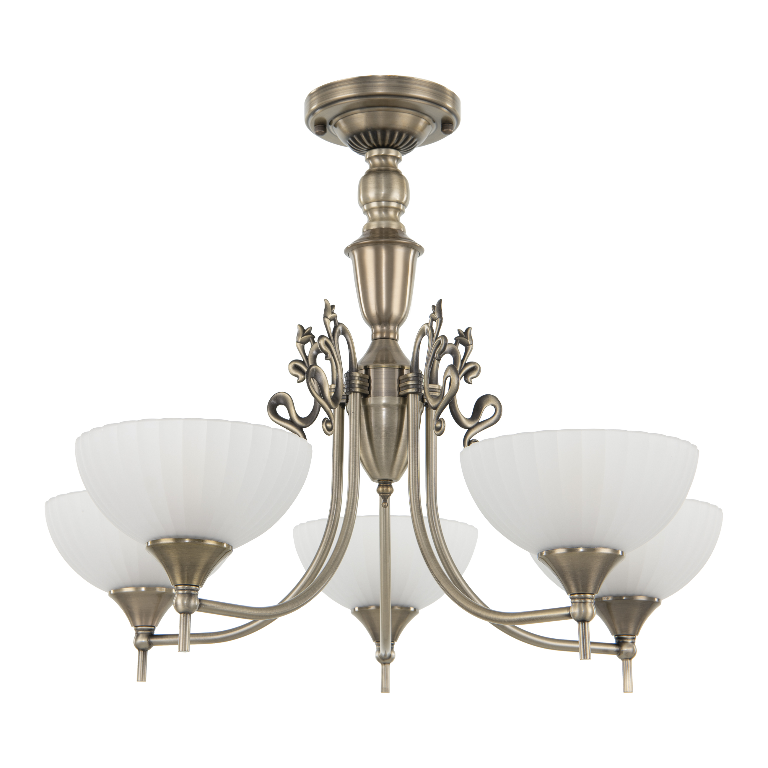 Люстра с плафонами 340049/5 AB Arte Milano