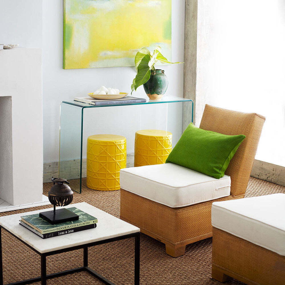 Консоль из закаленного стекла Стоктон Louvre Home LHF006