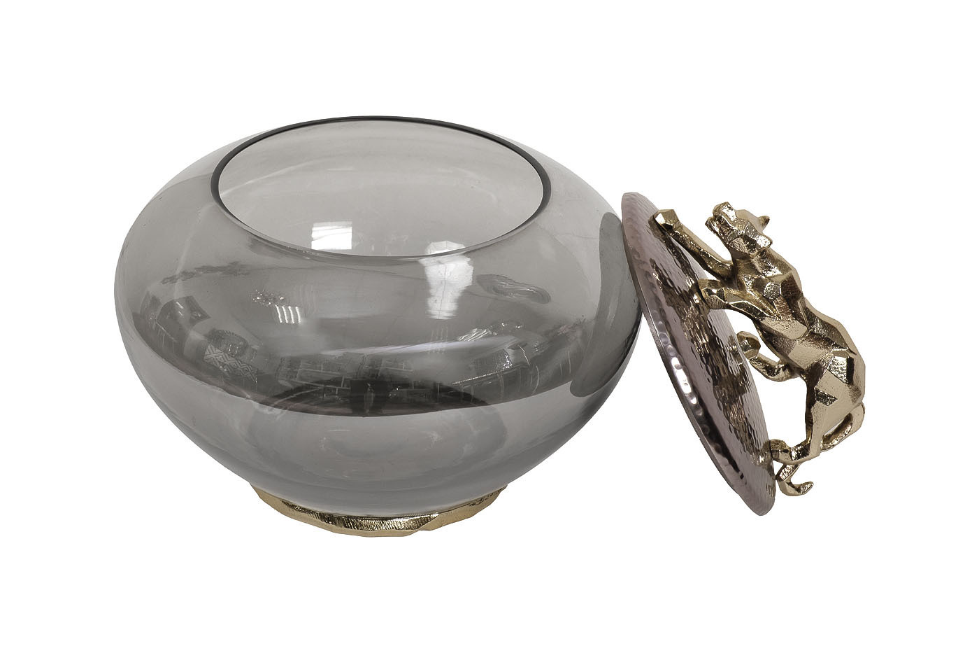 Ваза декоративная с крышкой "Ягуар" Garda Decor 69-120164