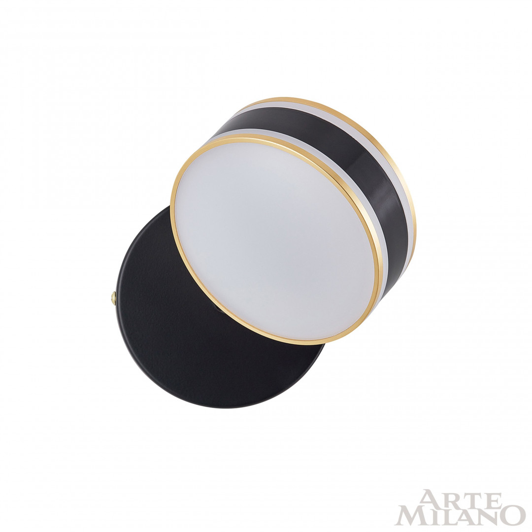 Бра светодиодные 277599/1B BK/GD Arte Milano