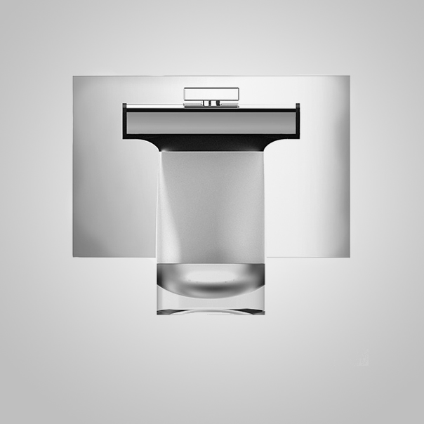 Настенное бра ALERT-WALL L1 White by ImperiumLoft