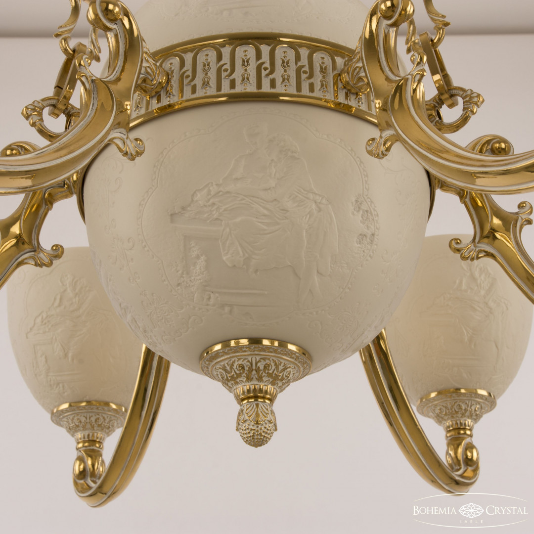 Подвесной светильник бронзовый 72009P/6/175 GW P1 U Pair