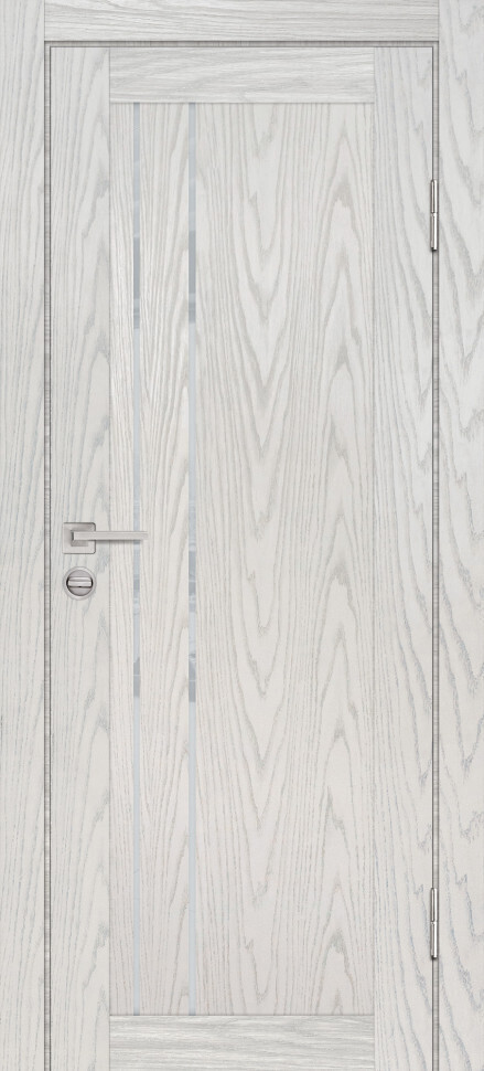 Межкомнатная дверь Graf PSM-10 лунный лакобель Дуб скай бежевый (2000 х 900)