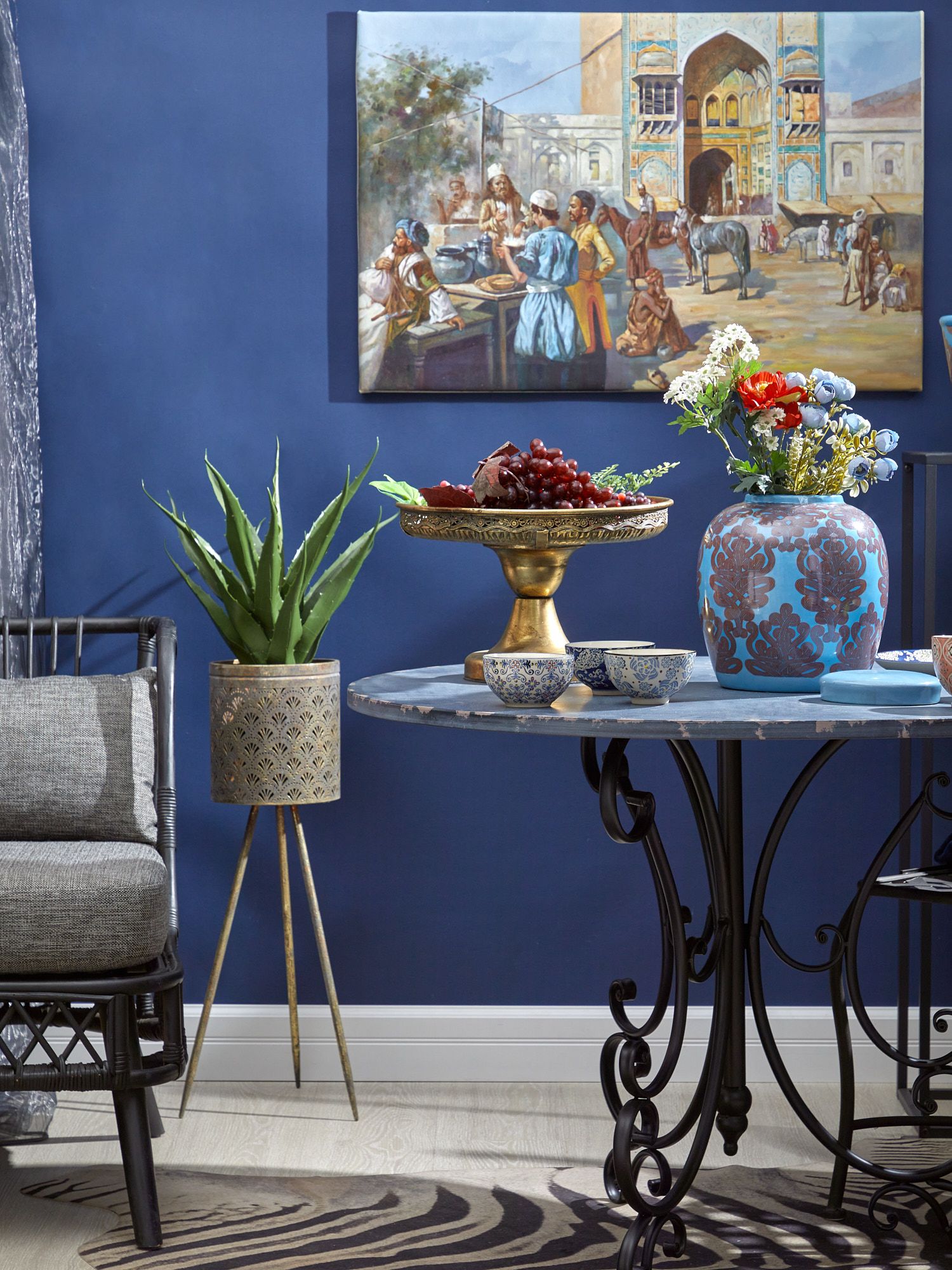 Кашпо на ножках Мадагаскар Glasar 57-161