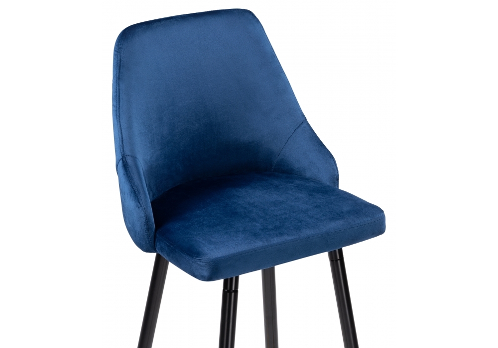 Барный стул Woodville Archi dark blue 15043