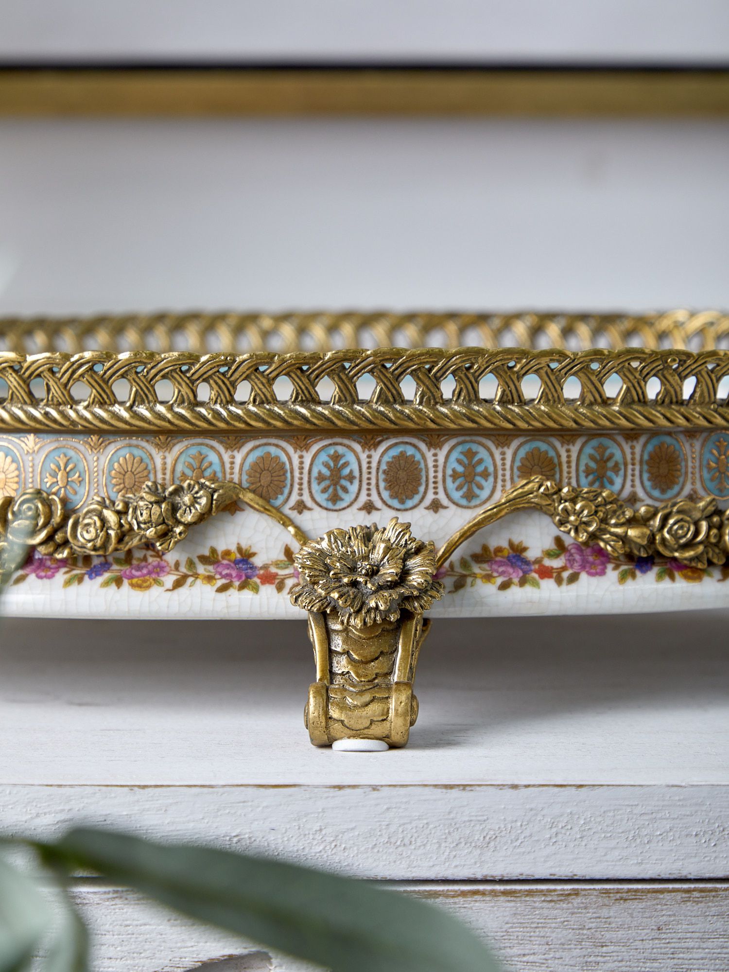 Блюдо на ножках Glasar 31G2632/D938HC/LD3002