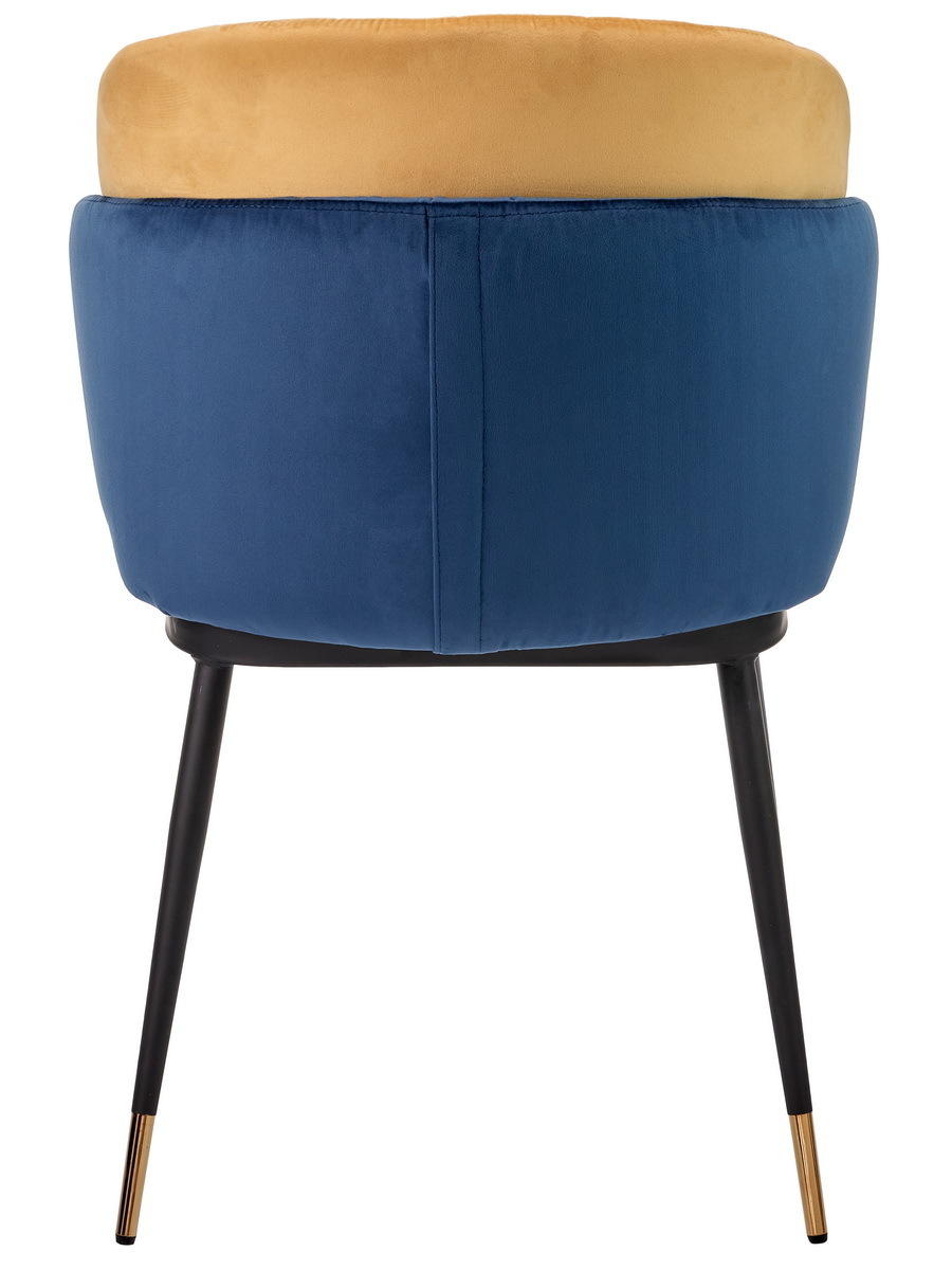 Стул Peki синий, горчичный Bradex Home FR 0467