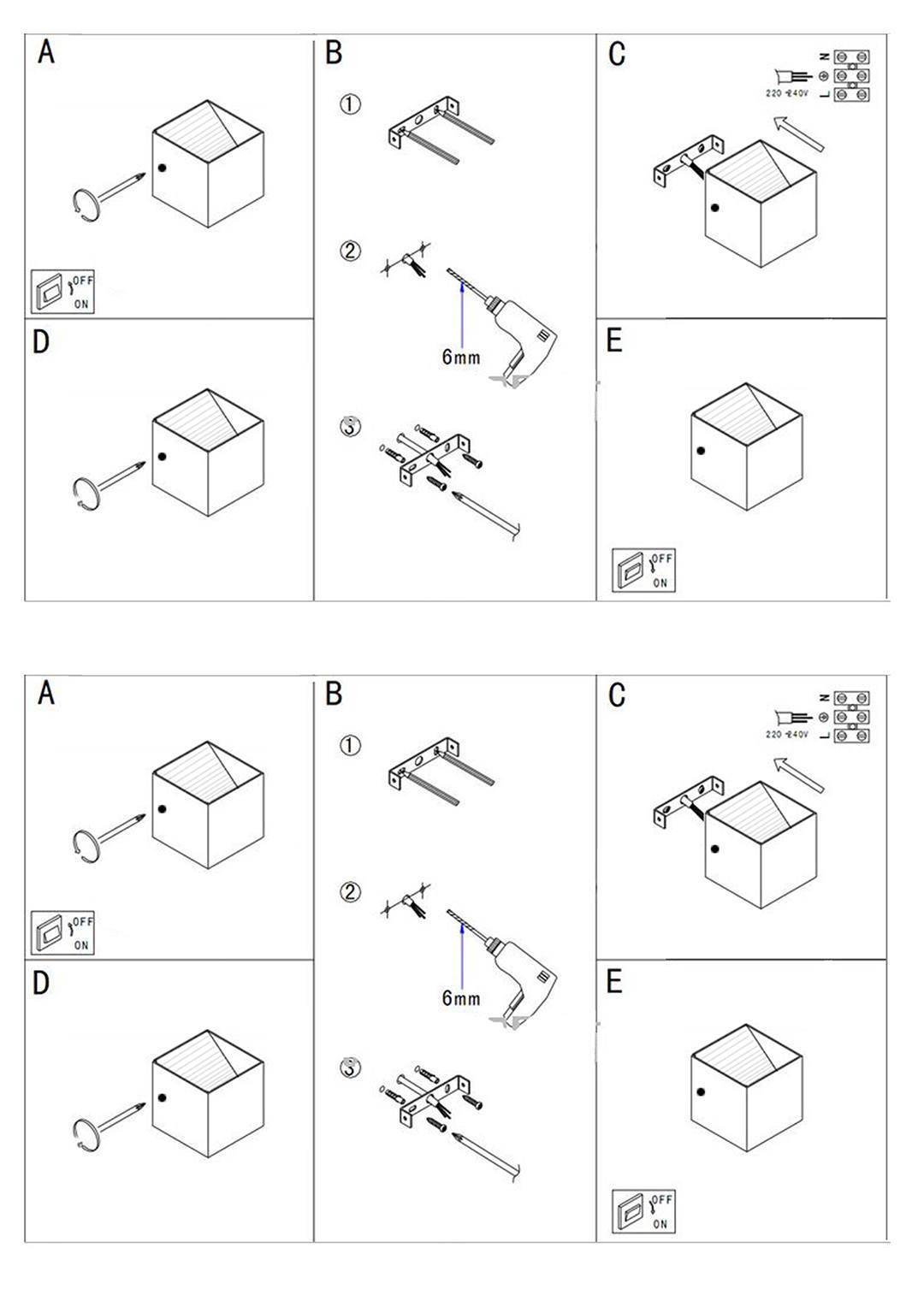 Светильник настенный DesignLed GW-9201A-5-WH-WW