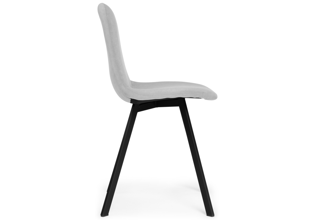 Стул Woodville Агот светло-серый / черный 464864