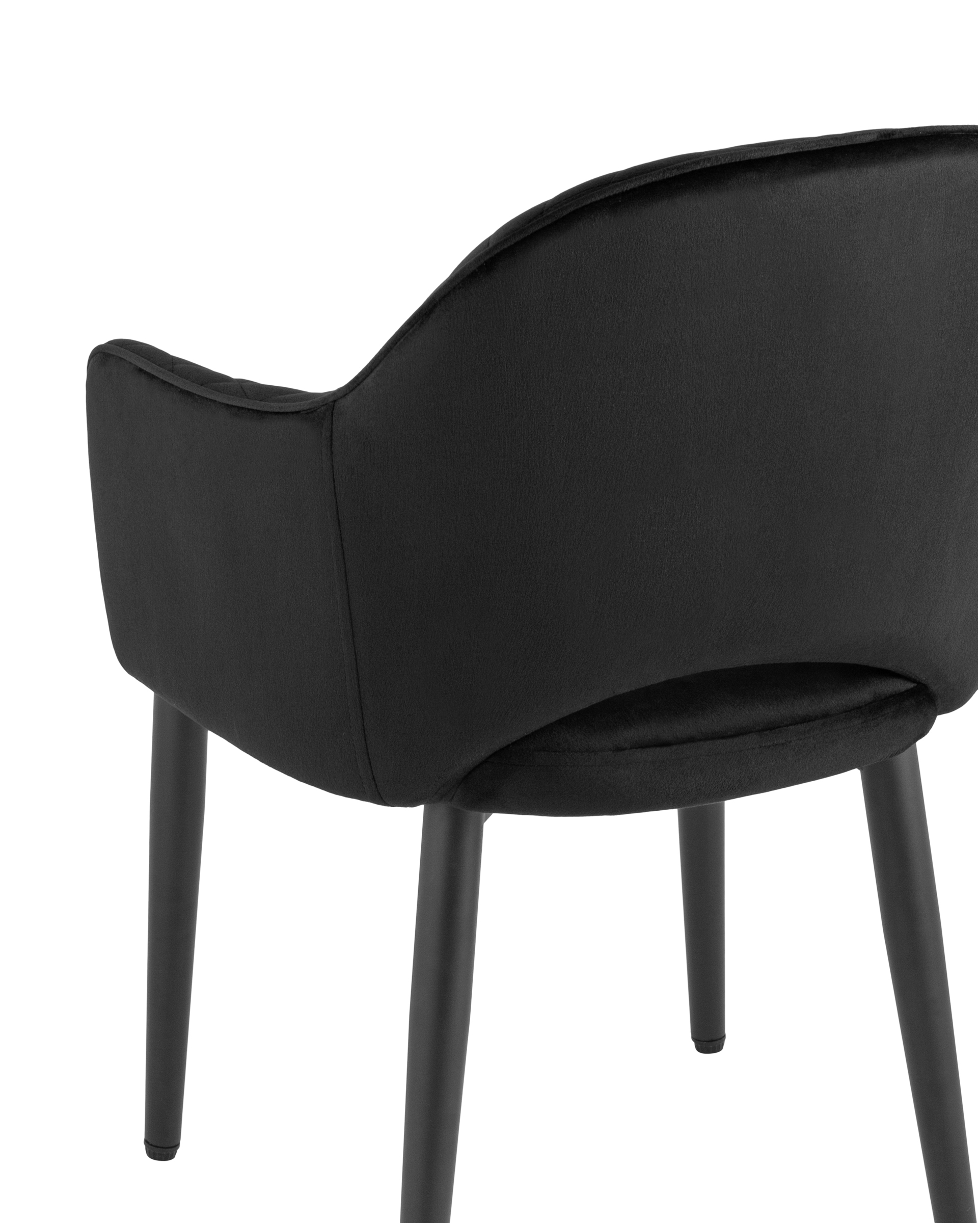 Стул Венера диамант велюр черный 2 шт Stool Group