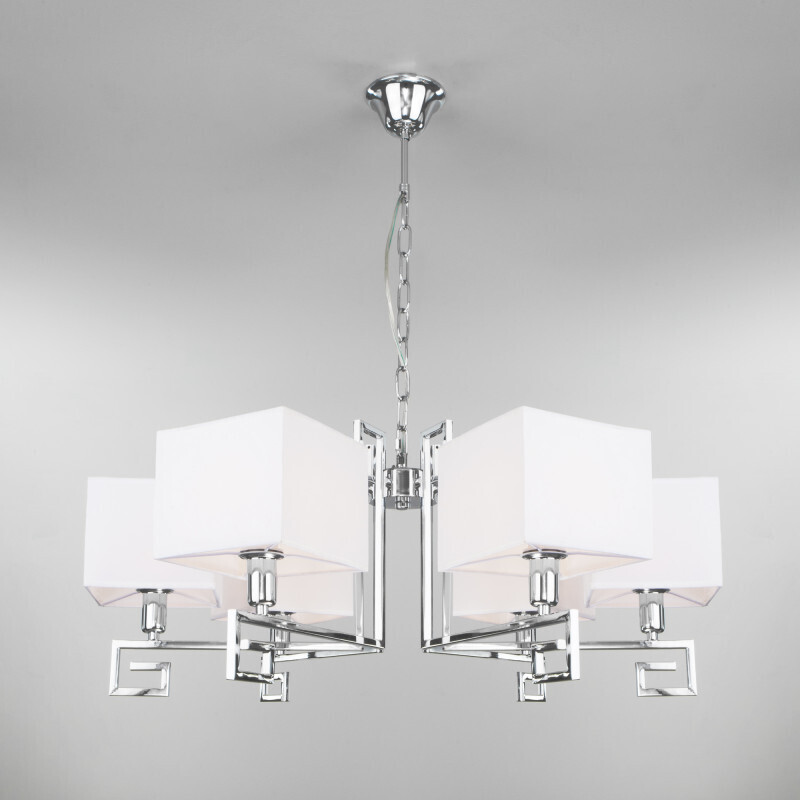 Подвесная люстра Eurosvet 60115/6 хром