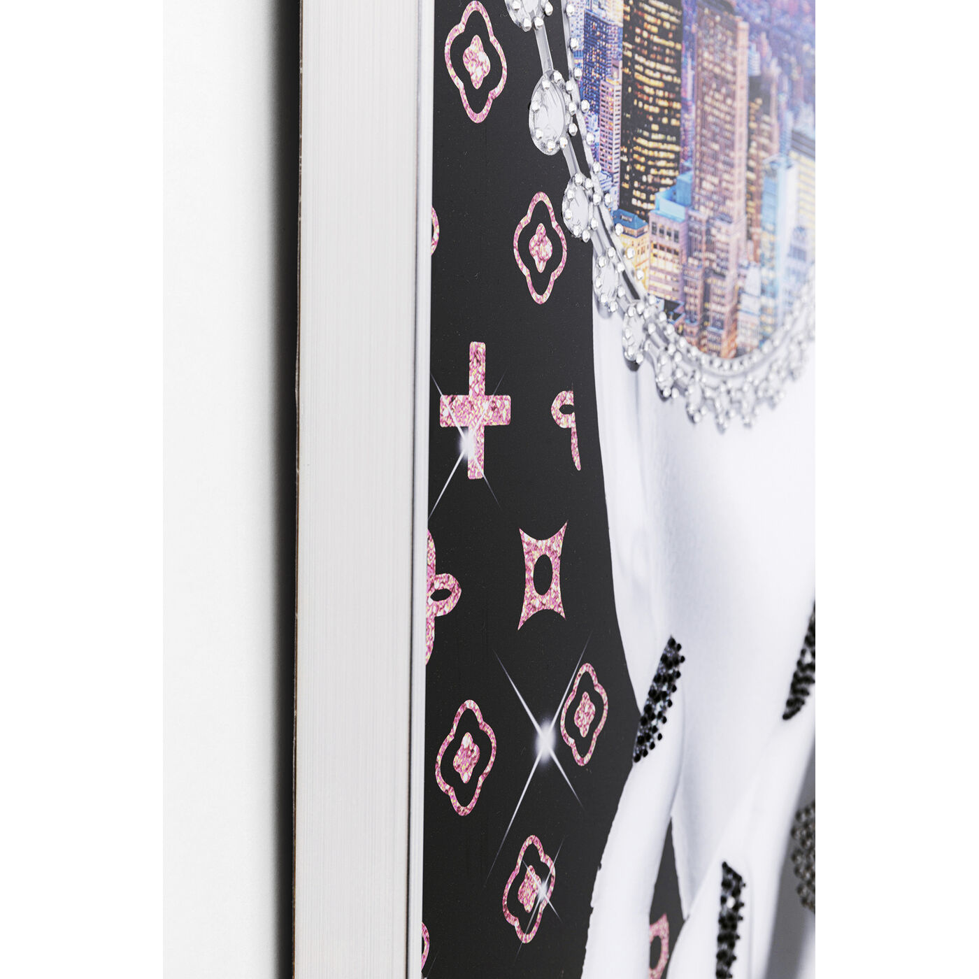 Картина в раме NY View 80x80 см KARE 56414