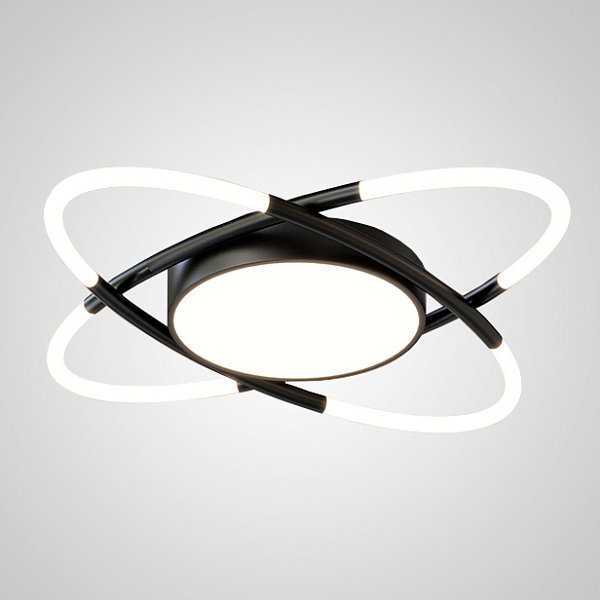 Потолочный светильник IRIA D60 Black by ImperiumLoft