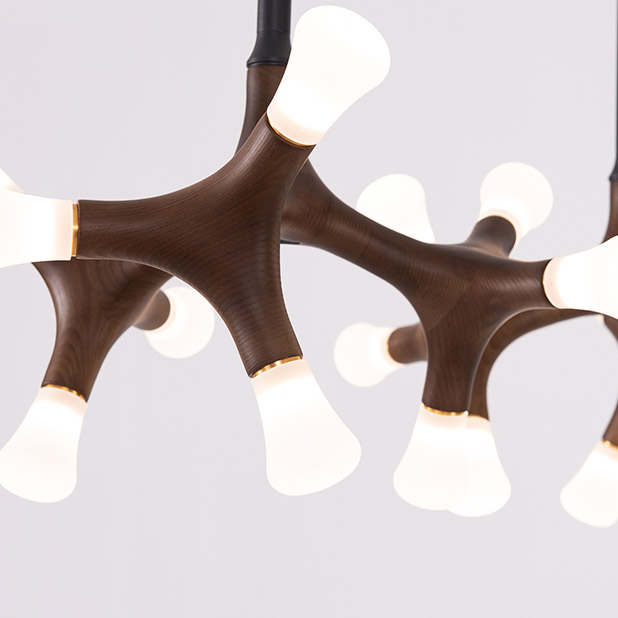 Потолочная люстра SANTANA CH D110 Light brown by ImperiumLoft