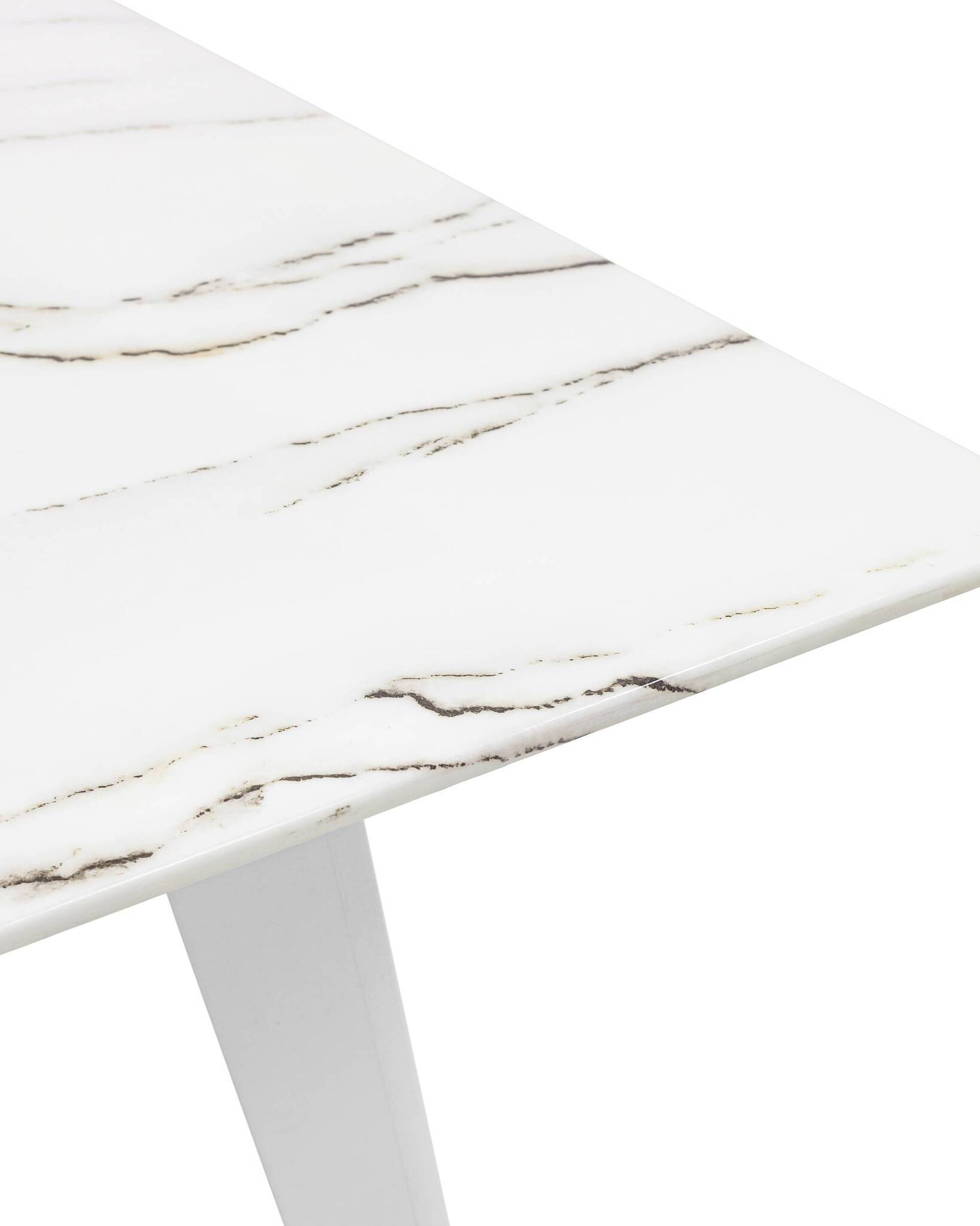 Стол обеденный Ричмонд 120*80 белый стеклянный Stool Group