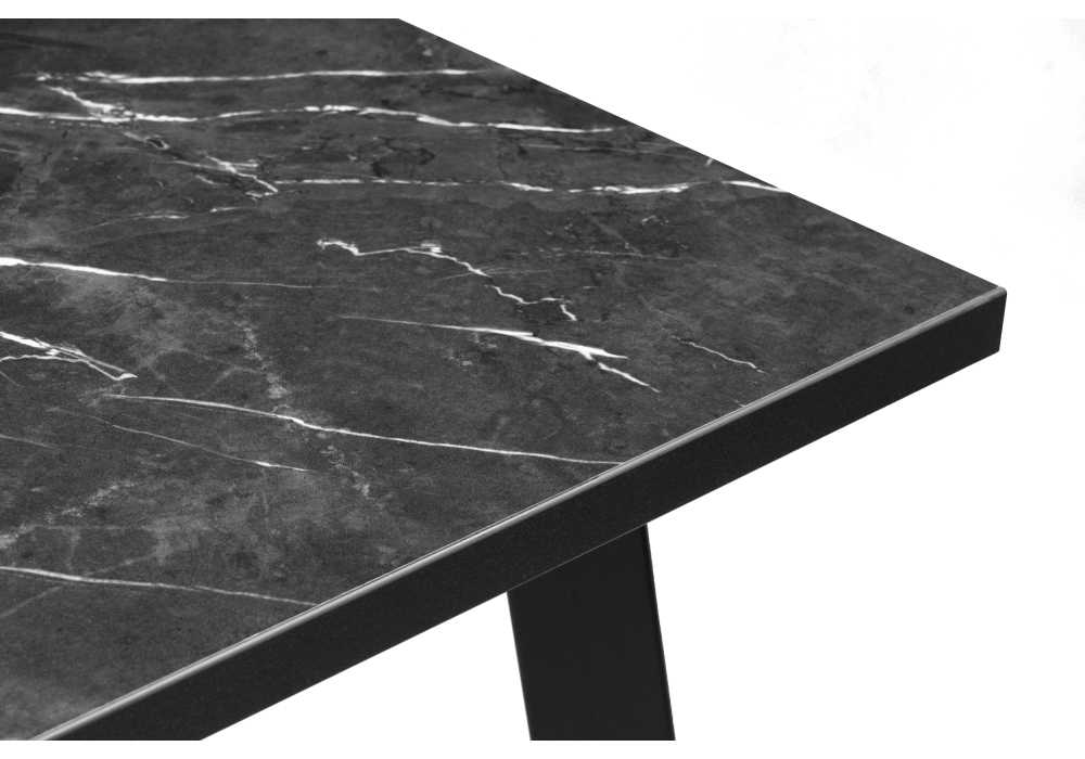 Стол деревянный Woodville Тринити Лофт 120х60х75 25 мм креатель / матовый черный 489731