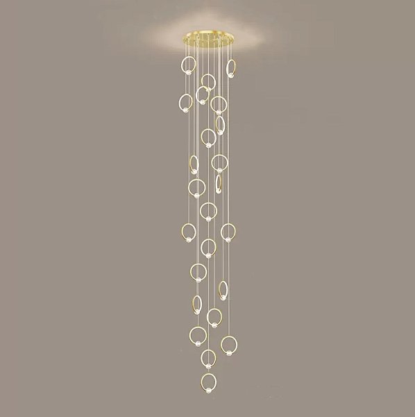 Подвесной светильник LUANA MORE L24 Brass by ImperiumLoft