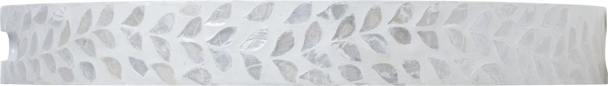 Поднос декоративный с отделкой раковинами устриц Glasar 67-026/1