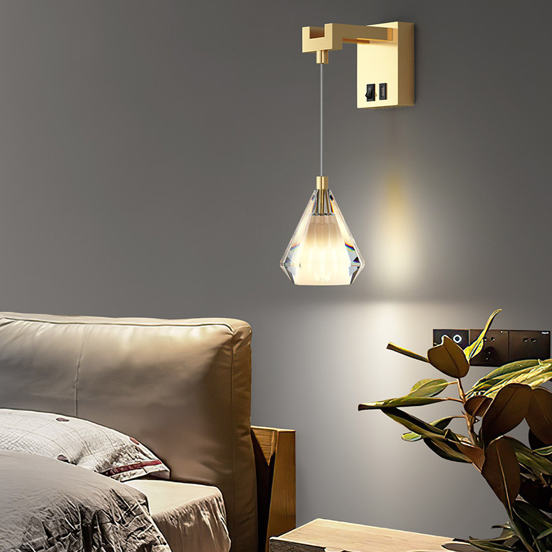 Настенный светильник SOLDIS WALL Black by ImperiumLoft