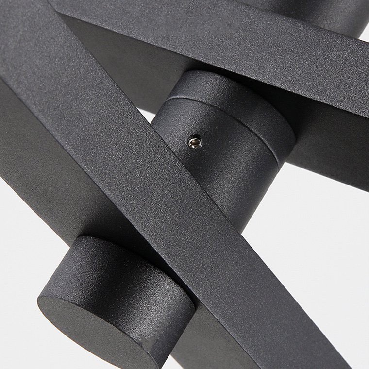 Подвесная люстра ORTON D88 Black by ImperiumLoft