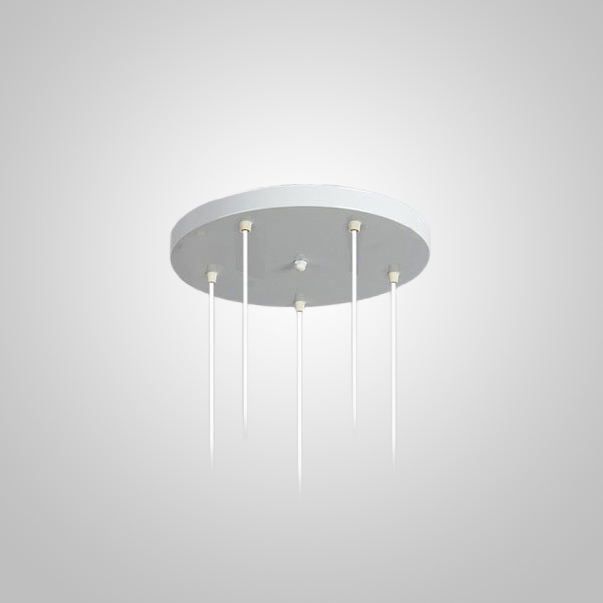 Потолочное крепление — металлический диск CEILING MOUNT 2 D60 White by ImperiumLoft