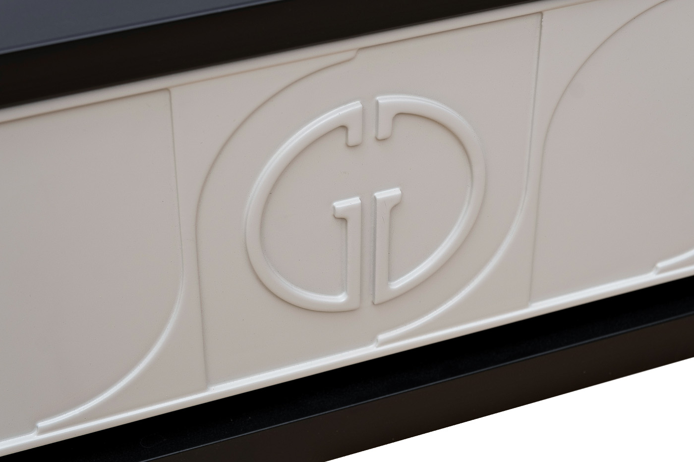 Тумбочка прикроватная Spinola черно-серая Garda Decor GD-00002