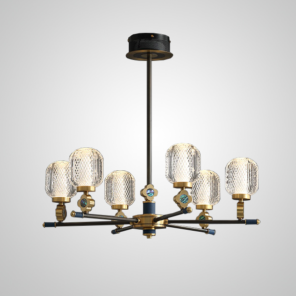 Потолочная люстра LUARA CH B L10 by ImperiumLoft