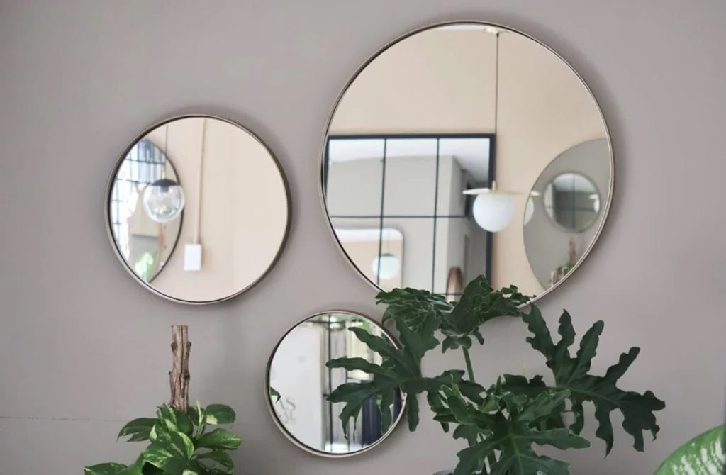 Jupiter Silver Сет из 3-х зеркал Ø70, Ø40, Ø30 см Art-Zerkalo SM017SL