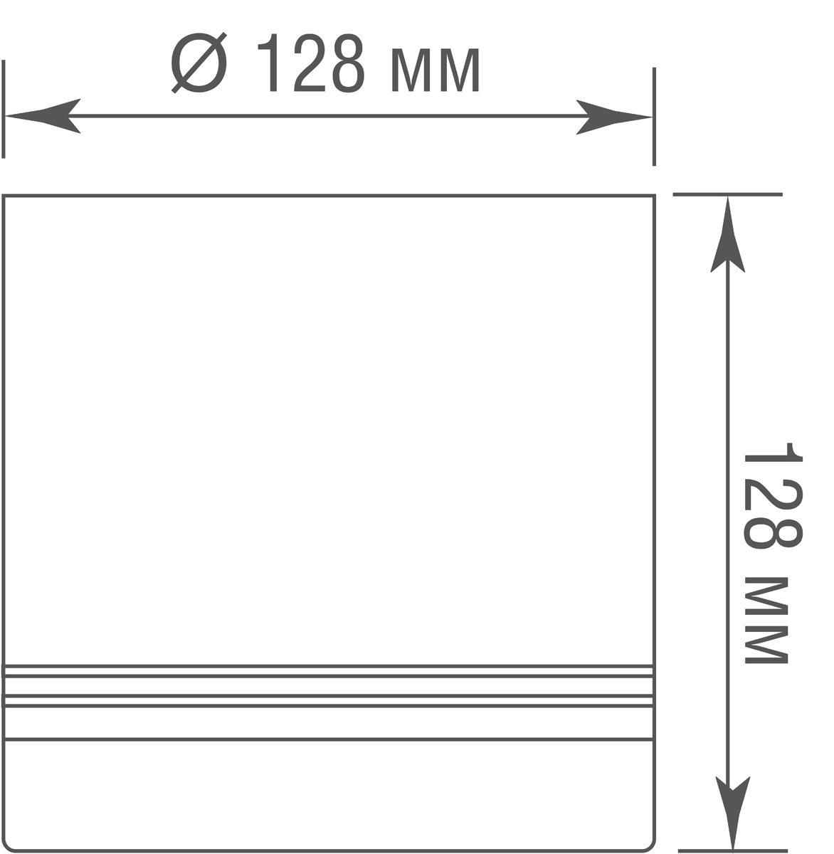Накладной светодиодный светильник Donolux DL18484R23N1B