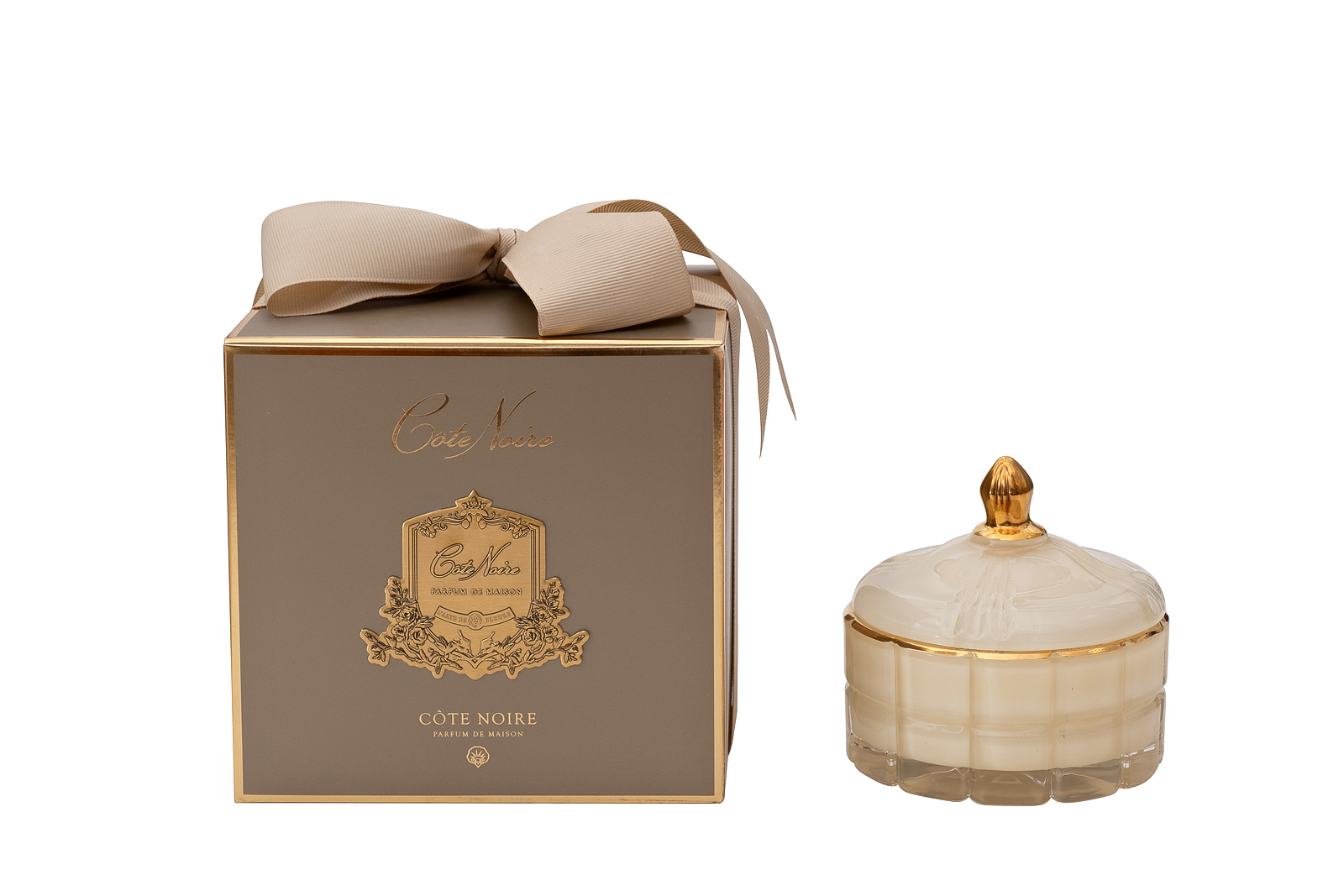 Свеча ароматическая Blonde vanilla в вазе в упаковке 185 гр. Garda Decor 96CN-45015